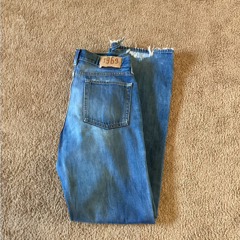 Lightly used 1969 GAP jeans 33x34